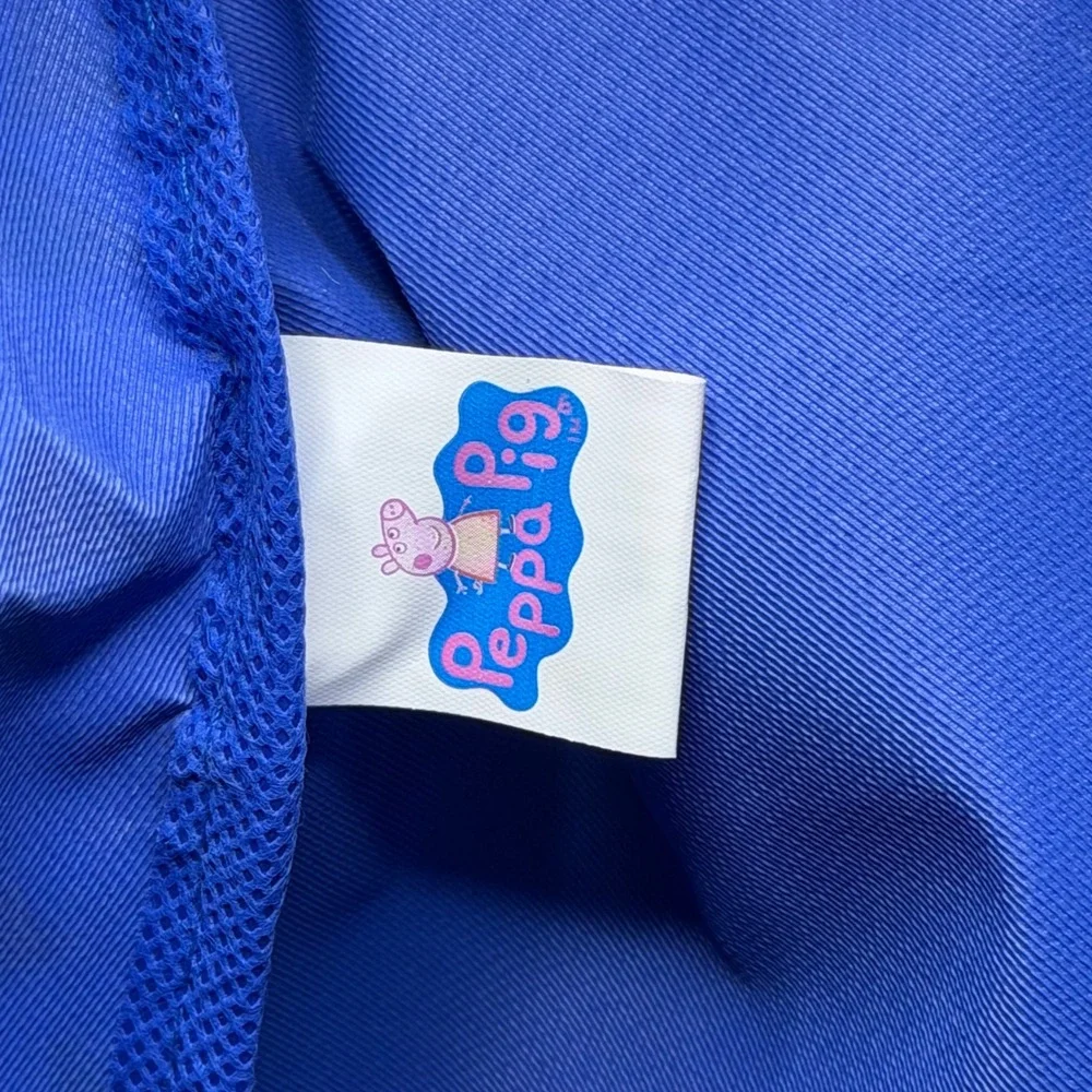 Peppa Pig kids boys girls kindergarten school rolling wheels backpack 16